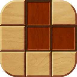 Ikon Woodoku - Puzzle Blok Kayu